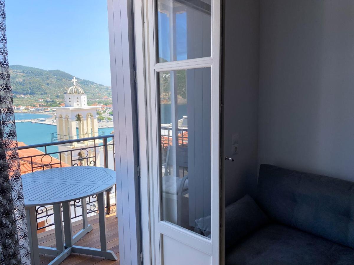 Evageliasvilla Sea View 스코펠로스 타운 외부 사진