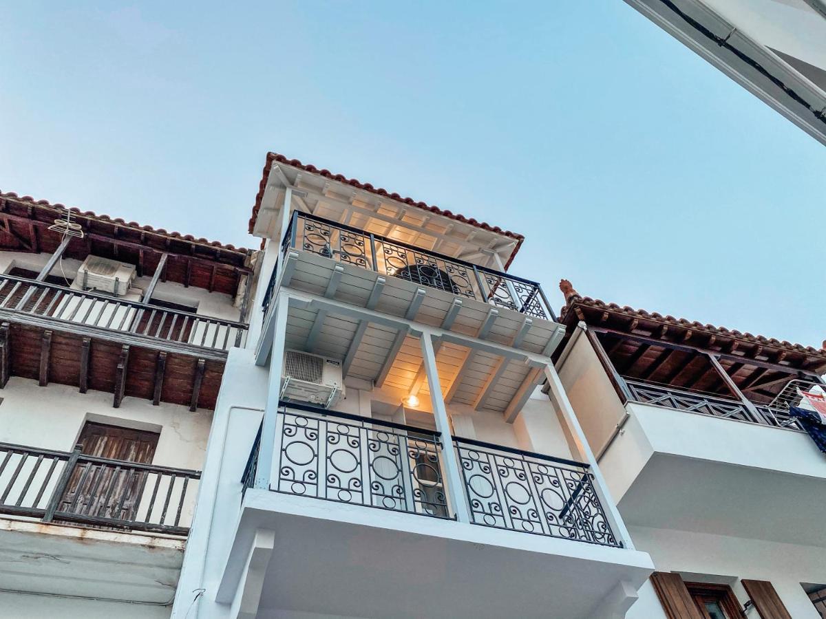 Evageliasvilla Sea View 스코펠로스 타운 외부 사진