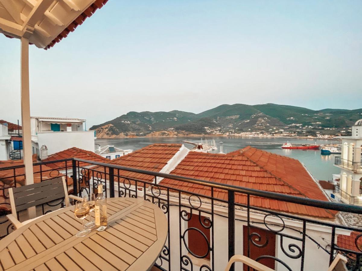 Evageliasvilla Sea View 스코펠로스 타운 외부 사진
